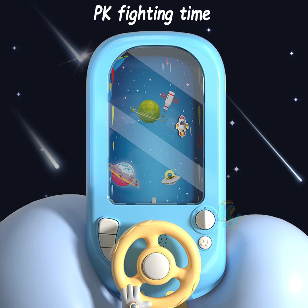 Volante Musical de juguete para niños de 4 a 6 años, juego de coche de carreras